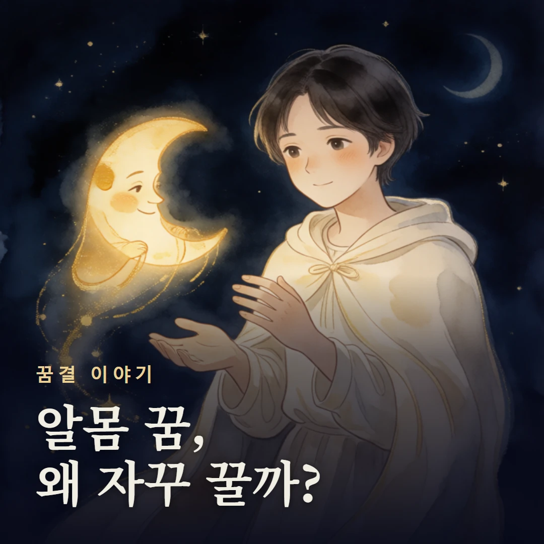 꿈결 이야기 표지 — 알몸 꿈, 왜 자꾸 꿀까?