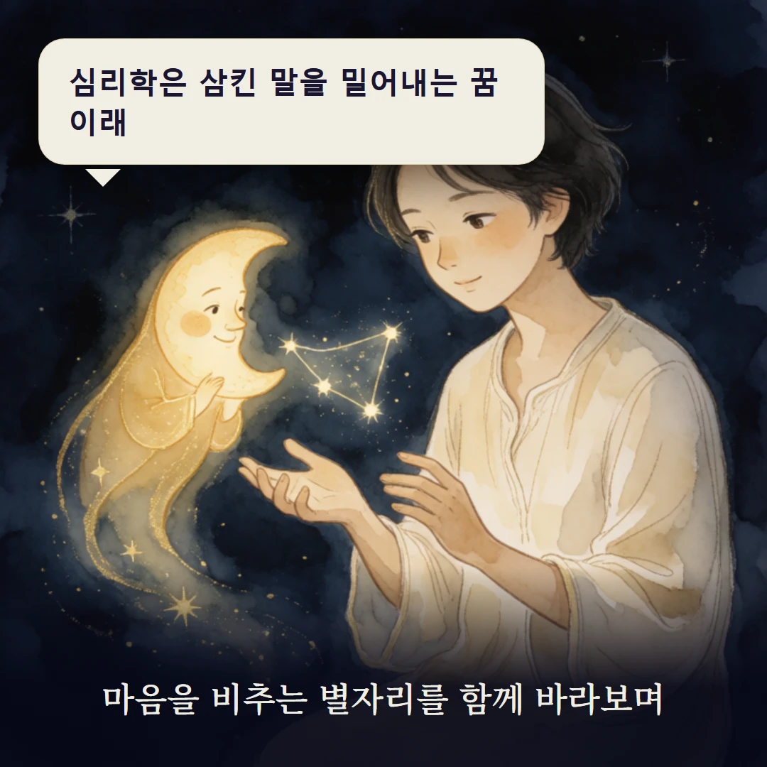 이야기 3컷 — 마음을 비추는 별자리를 함께 바라보며