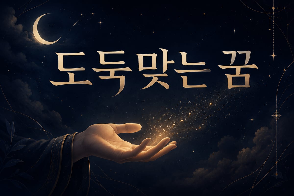 도둑맞는 꿈 해몽 — 잃는 장면이 좋게 전해지는 이유