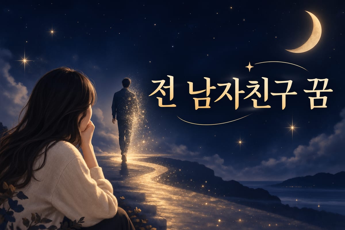 전 남친 꿈 해몽 — 잊으려 할수록 더 나온다