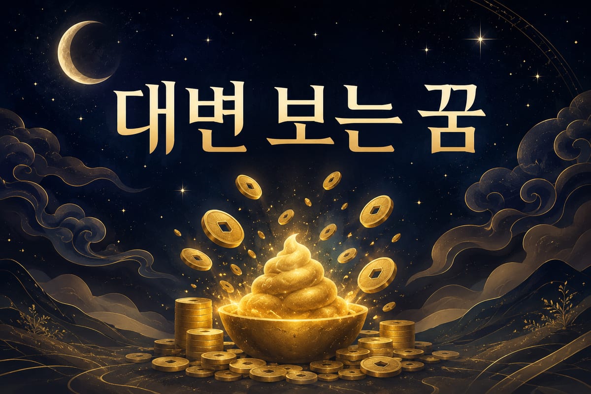 똥 꿈 해몽 총정리 — 왜 재물의 상징이 되었을까