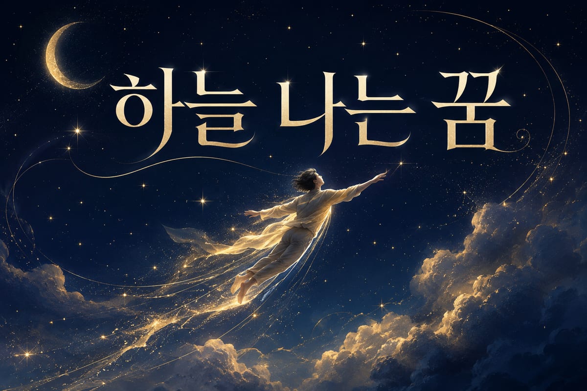 하늘 나는 꿈 해몽 — 날아오르는 기분이 알려 주는 것