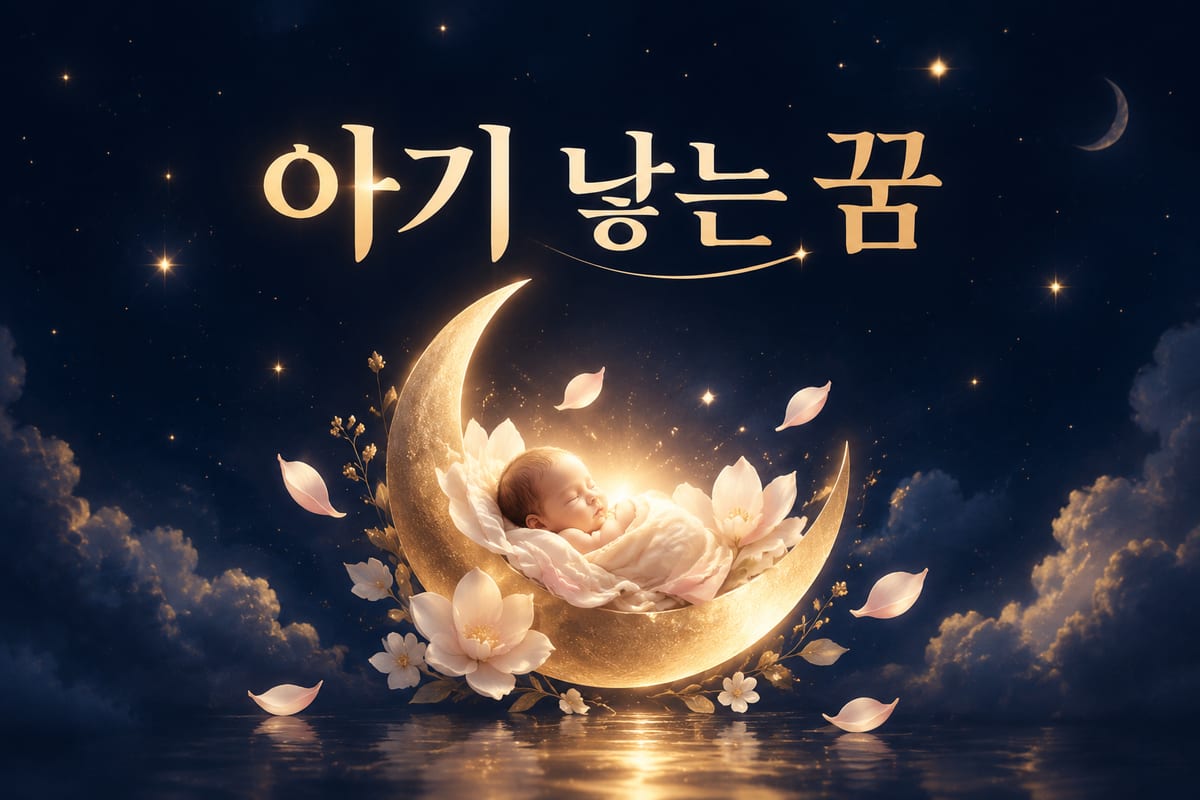 아기 낳는 꿈 해몽 — 태몽일까 다른 뜻일까