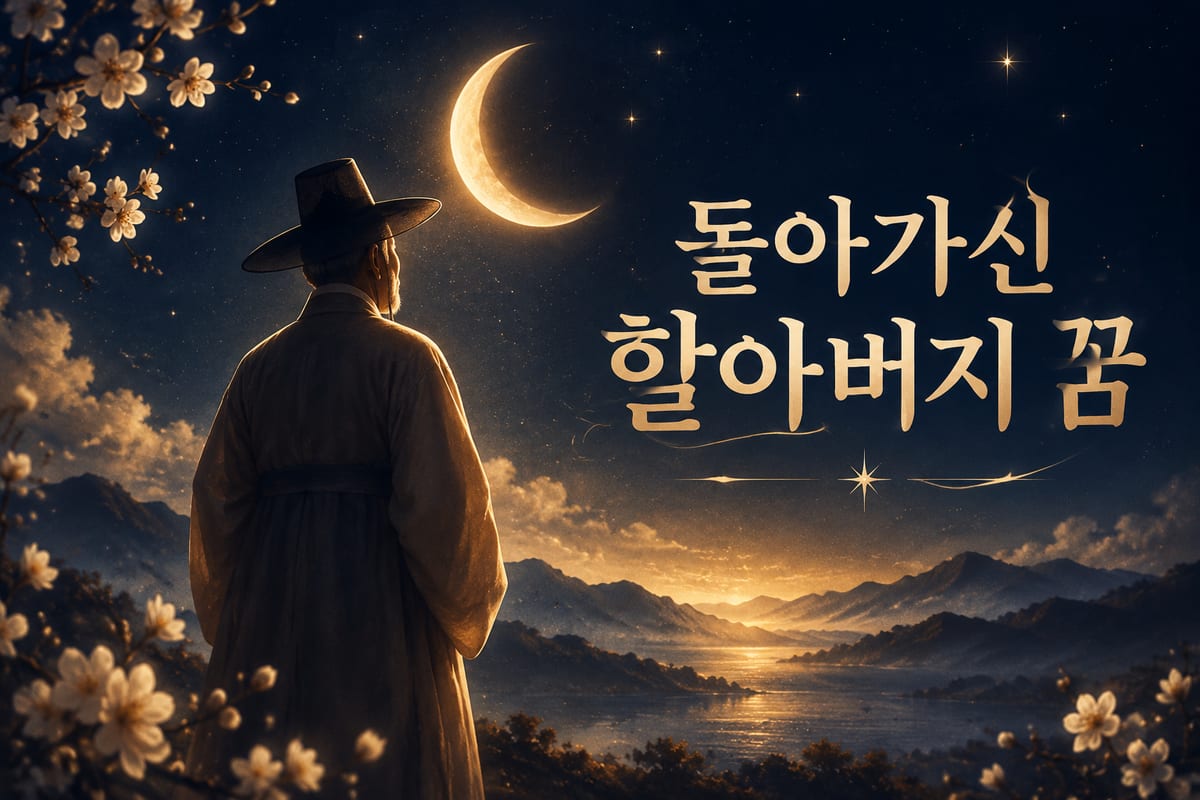 돌아가신 할아버지 꿈 해몽 — 부르시는 꿈이 무섭다면