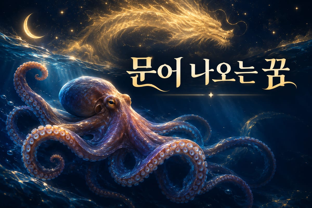 문어 꿈 해몽 — 잔칫상에서는 문어가 용이 되었다